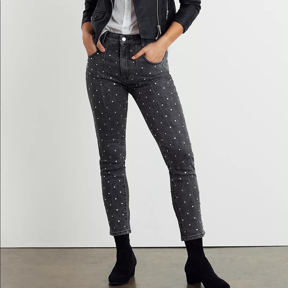 Anthropologie's bedazzled denim